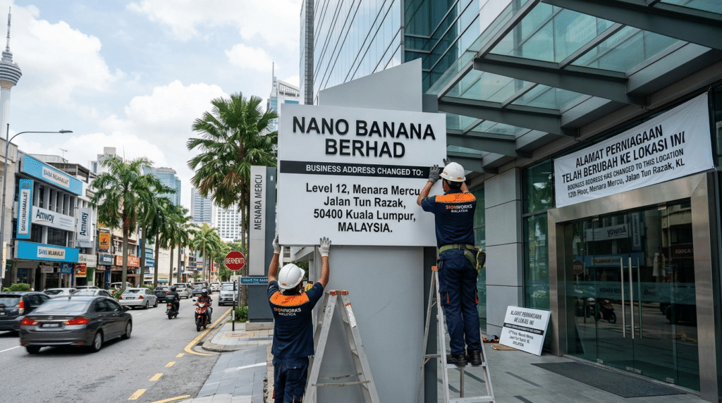Change Company Address in Malaysia